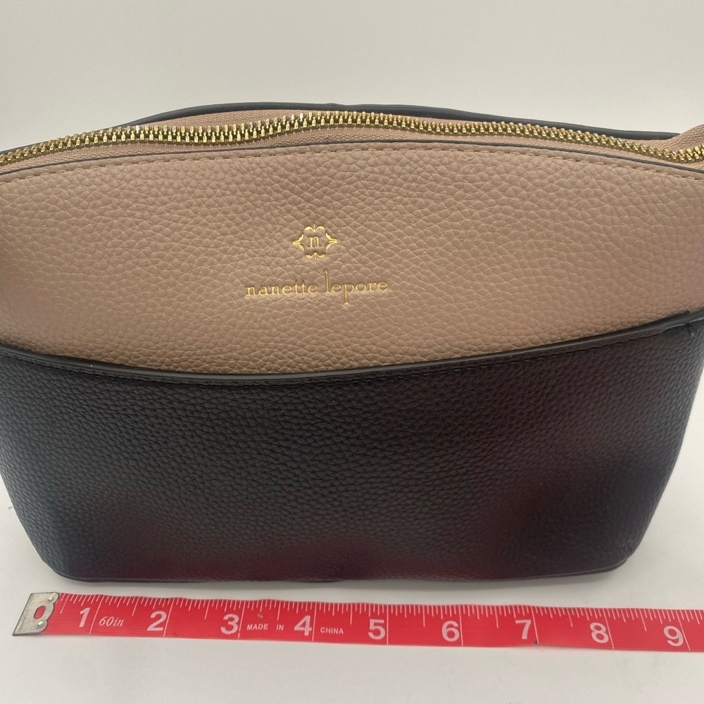 Nanette Lepore Black and Tan Crossbody Bag - Picture 5 of 11